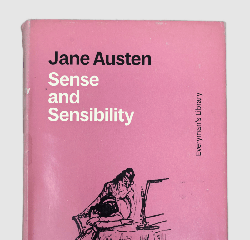 A Jane Austen novel cover set in MD System