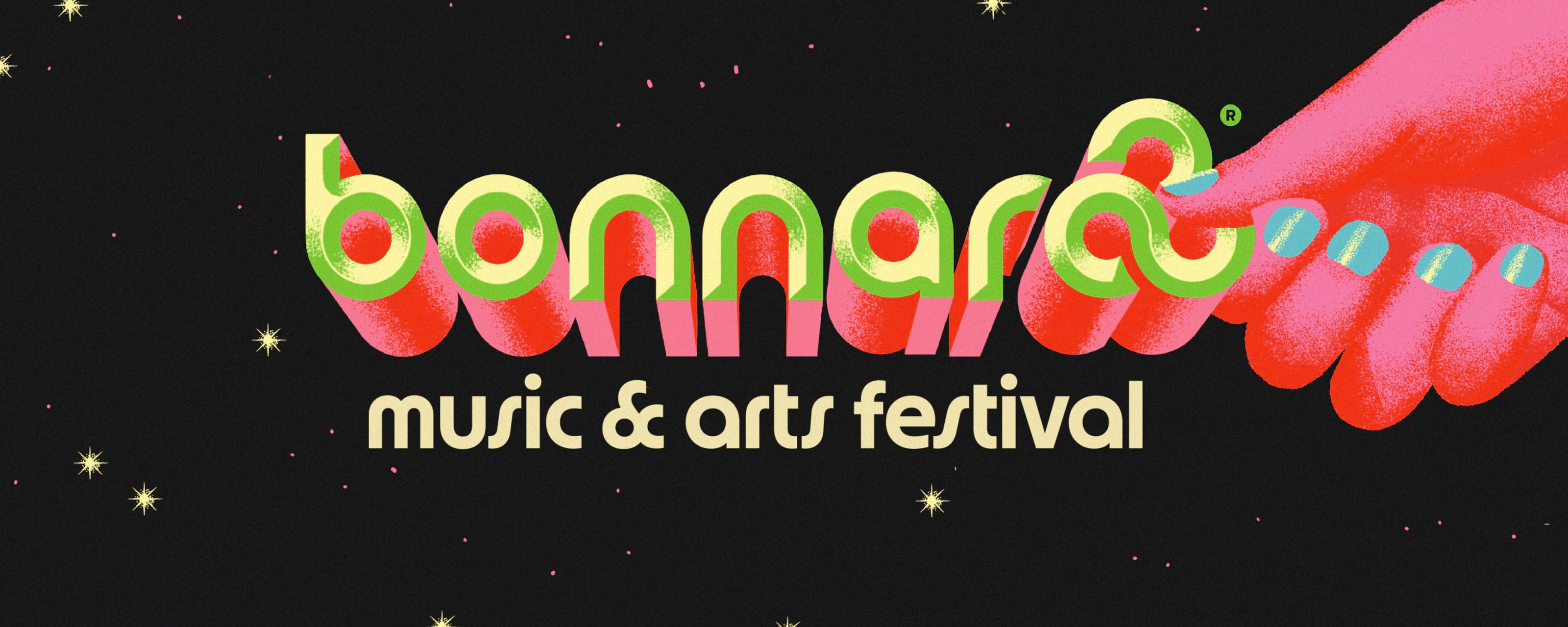 Bonnaroo 2023 logotype and subtitle