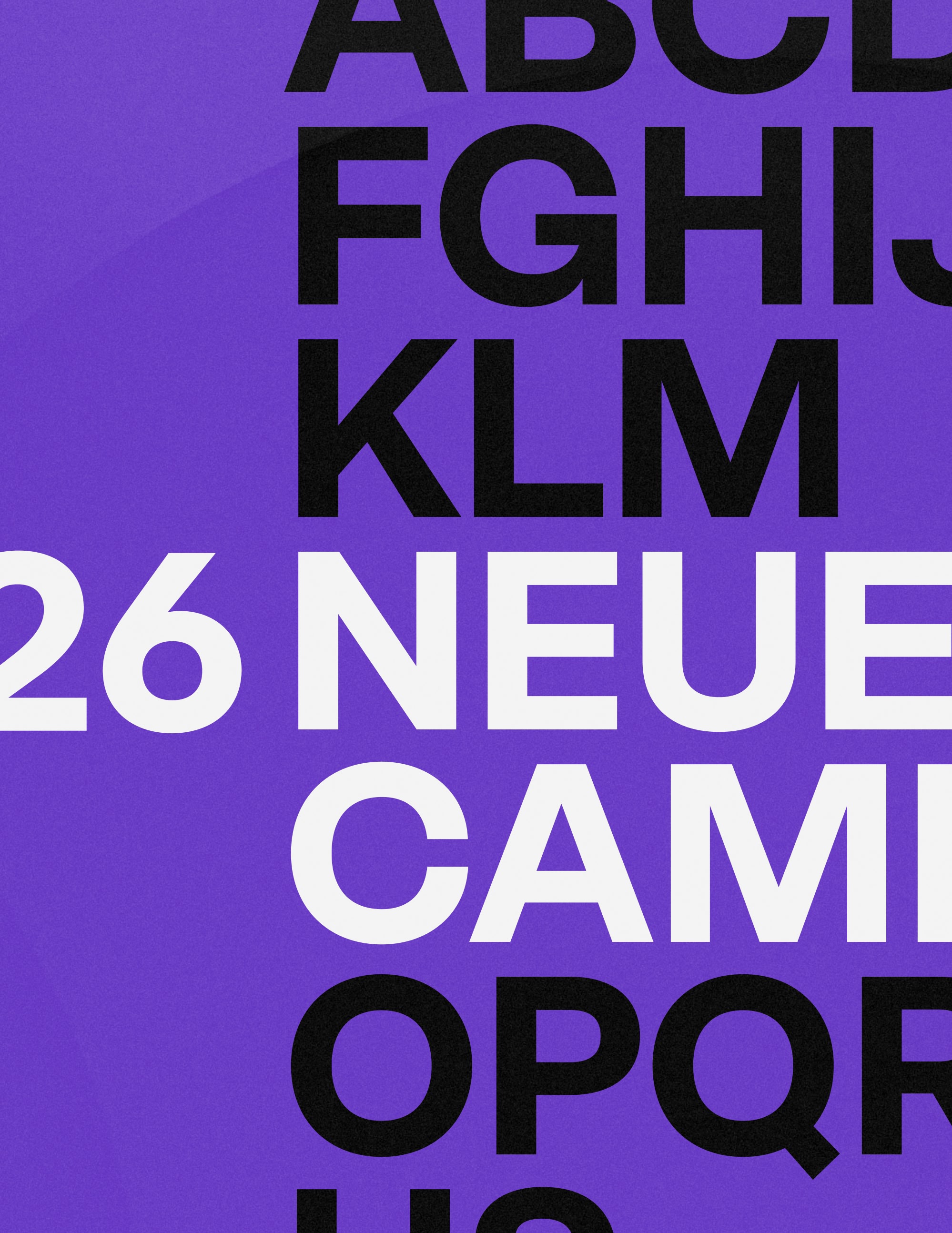 Neue Campton list of styles