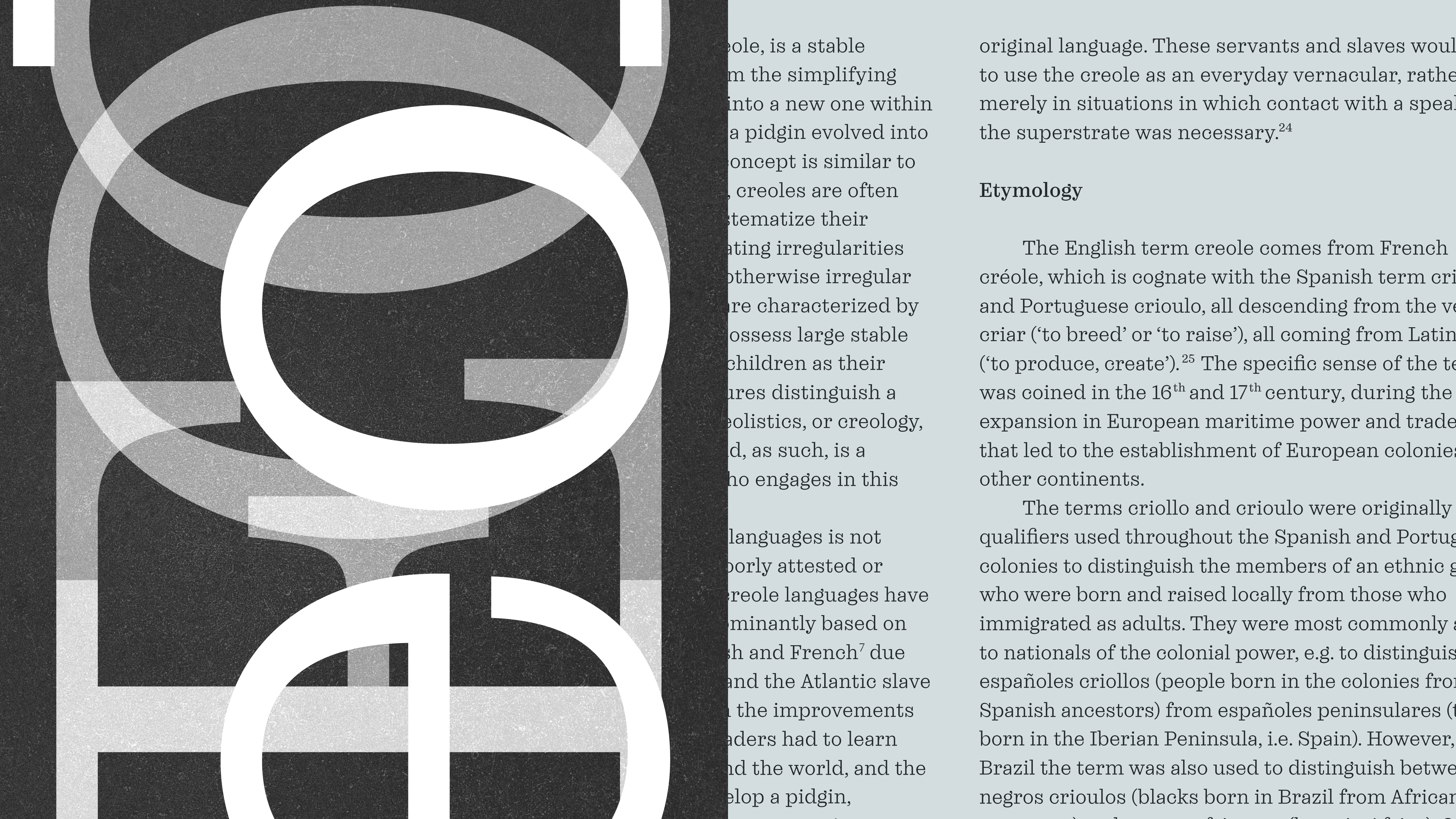 Kreol Text list of styles