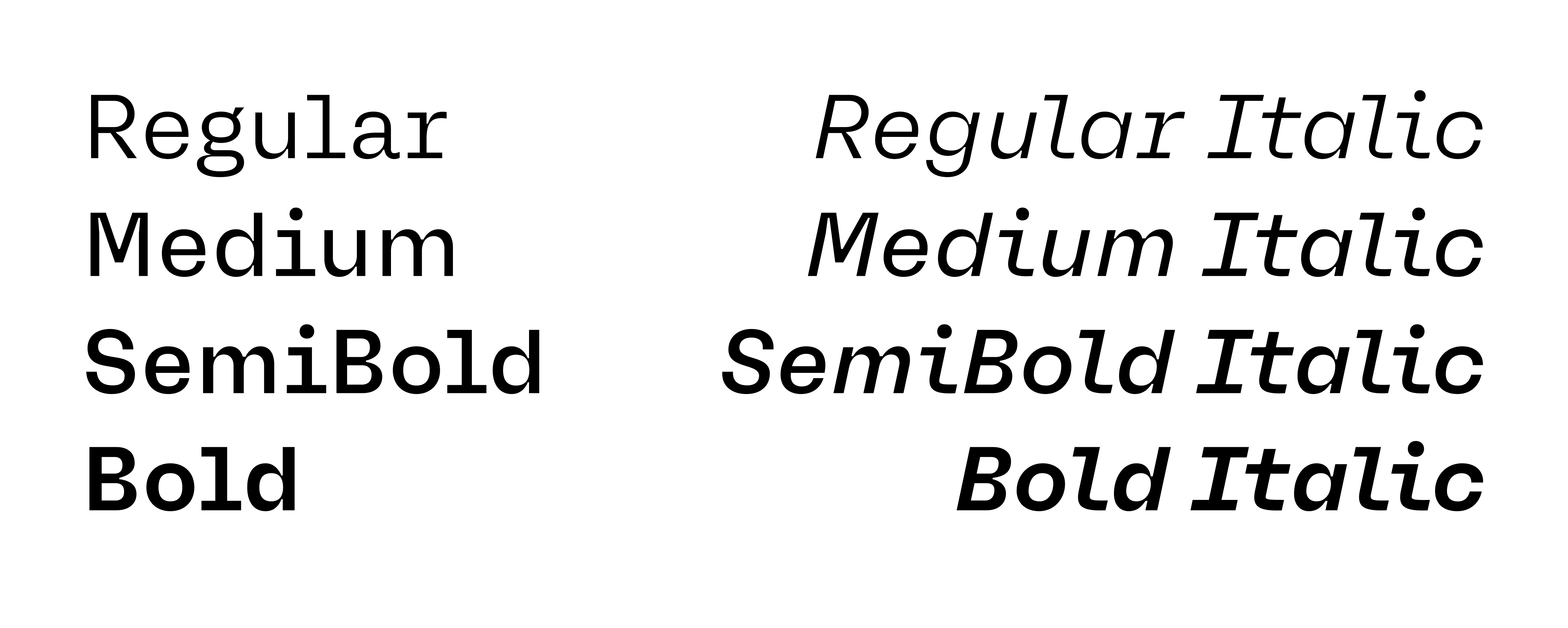 Neue Rational Mix list of styles