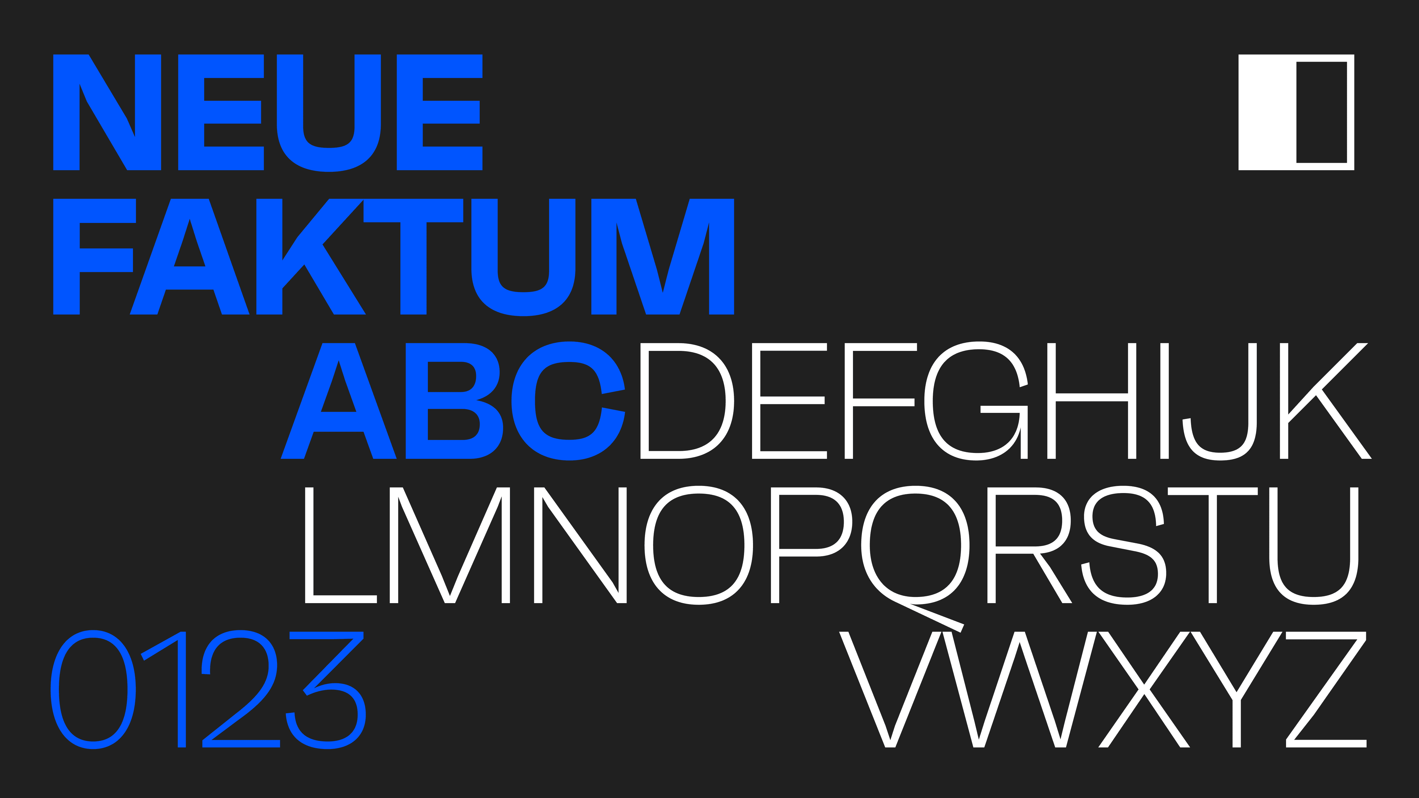 Neue Faktum list of styles