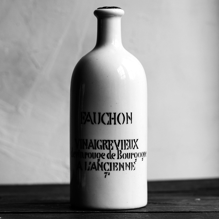 Fauchon vinegar bottle