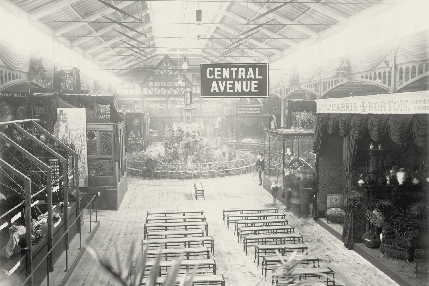 Birmingham's 1886 exhibition in Bingley Hall