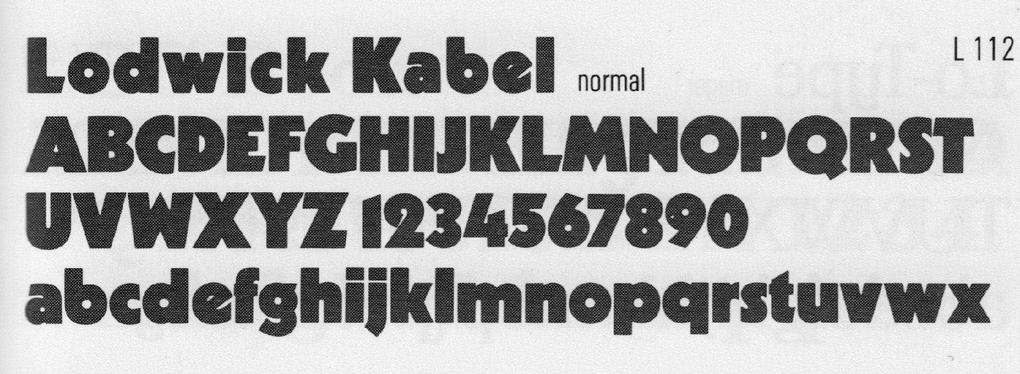 Inspiration: Lodwick Kabel