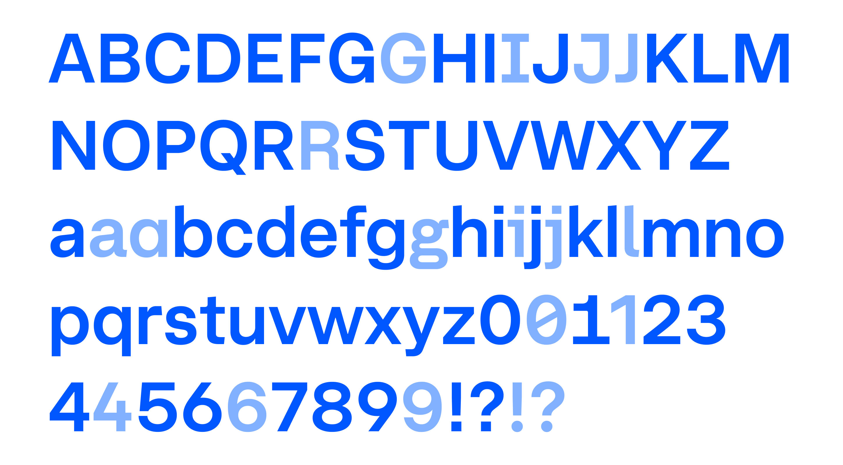 Innovator Grotesk type specimen cover showing the typeface set in Bold at display size